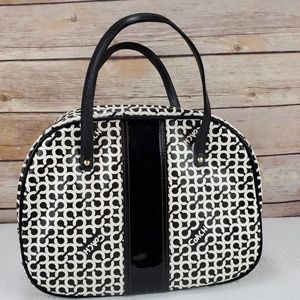 Coach Logo Purse/Black & White Coach Purse